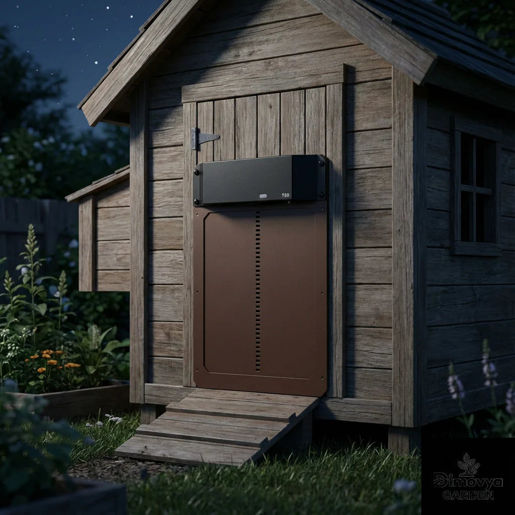 Automatic chicken coop door