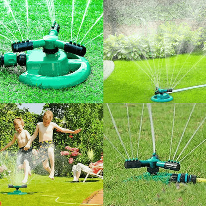 Rotating garden sprinkler