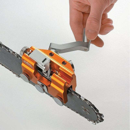 Chainsaw chain sharpener